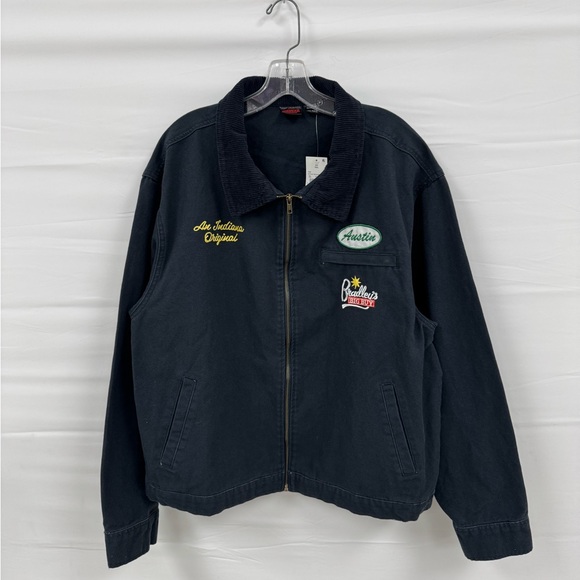 Stranger Things - Bradley’s Workwear Mechanic Jacket, Navy Blue, Men’s XXL, NWT - Picture 2 of 10